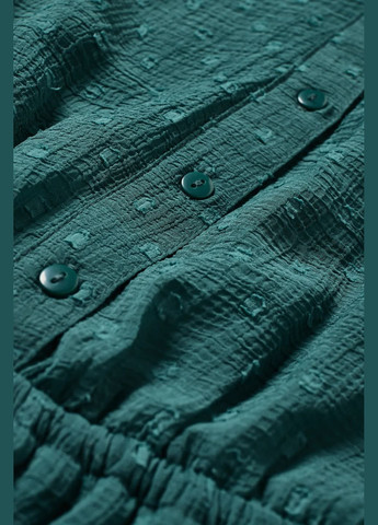 Зелена кежуал плаття сорочка C&A однотонна