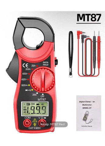 Мультиметр цифровой MT87 клещевой (R051089) Icar (369761790)