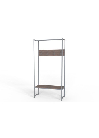 Вішалка модульна підлогова Треліс 12 180x90x38 сірий ДСП 16мм (FRD-104323) Ferrum-decor (353499153)