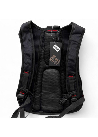 Рюкзак шкільний, 30х43х15 см (ЧОРНИЙ З ЧЕРВОНИМ) (C72797) MIC (362435029)