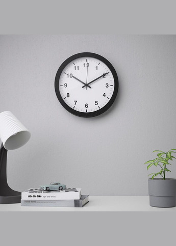 Настінний годинник ІКЕА TJALLA 28 см (40540884) IKEA (278407234)