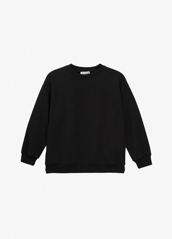 First Kids світшот однотонний унісекс 0070 152 см shop (2000990952707) однотонний чорний повсякденний бавовна