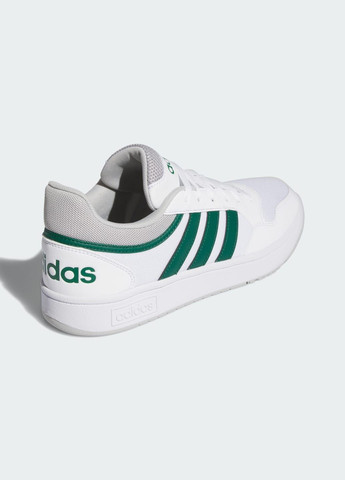 Білі всесезон кросівки hoops 3.0 summer adidas