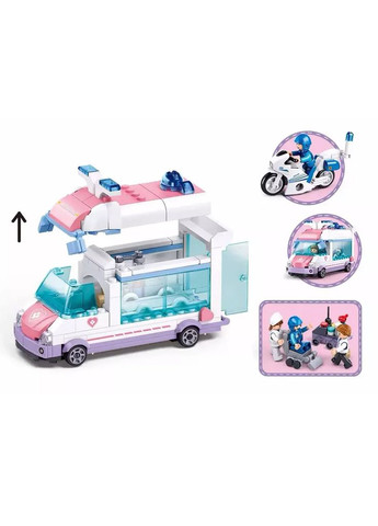 Конструктор Metropolis Спасатели 251 дет (M38-B1213) Sluban (346998901)