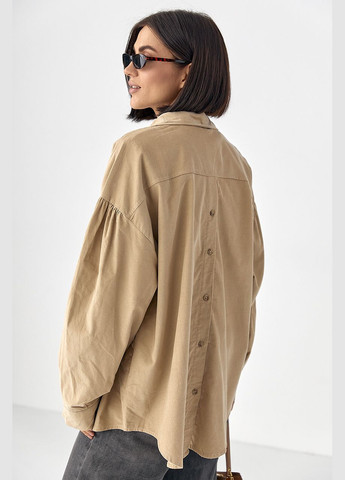 Жіноча вельветова сорочка - бордо Lurex (330988623)