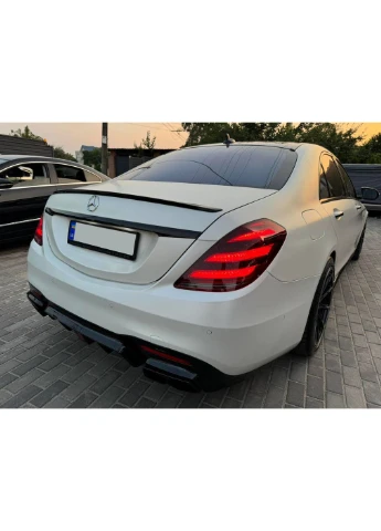 Комплект обвісів BRB (чорний, 2018-2026) для Mercedes S-сlass W222 рр No Brand (392727162)