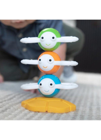 Магнітна пірамідка Dizzy Bees Веселі бджілки (F294ML) Fat Brain Toys (331173482)