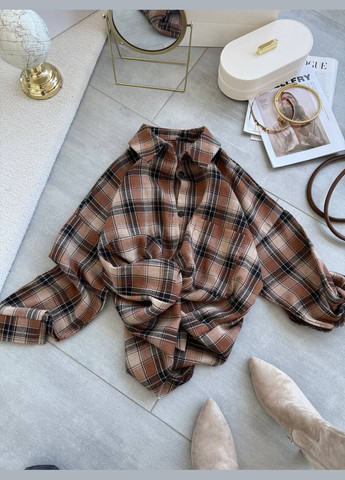 Сорочка у клітинку Adelante (322764088)