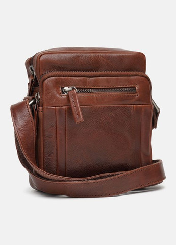 Сумка чоловіча через плече шкіряна 1FSL-931 Brown Ricco Grande (302007599)