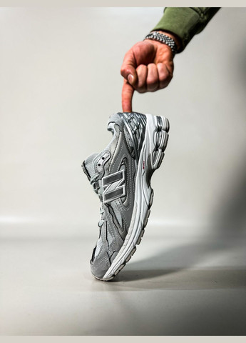 Серые всесезонные кроссовки мужские и женские new balance 1906d grey reflective | нью беланс 1906d рефлективные серые No Brand