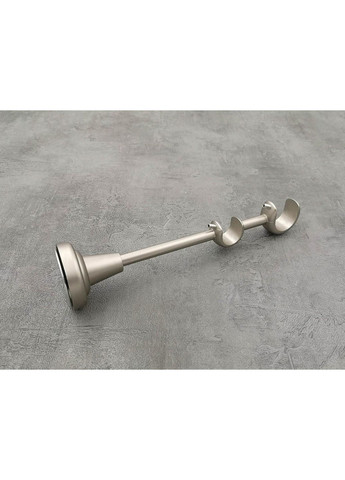 Карниз Афіна рифлена штанга подвійний відкритий 25/19 мм 240 см Сатин Quadrum (352778348)