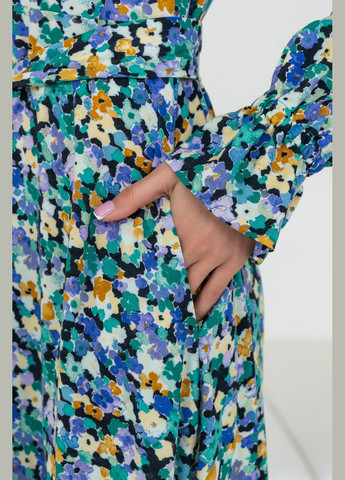 Голубое деловое, повседневный, кэжуал, вечернее платье джеси Ри Мари