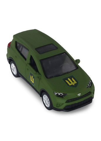 Автомодель серії Шеврони Героїв - Toyota RAV4 - Сухопутні війська ЗСУ TechnoDrive (344449501)