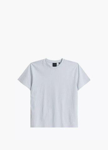 Светло-голубая мужская футболка с коротким рукавом Atlantic