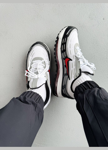 Білі Осінні кросівки чоловічі nike air max tl 2.5 white black grey red | найк еір макс тл 2.5 білі No Brand