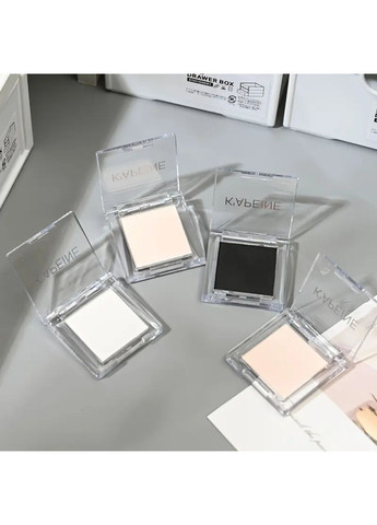 Высокопигментированые тени для век одиночные, 1 шт, черный оттенок (#03) China (356130074)