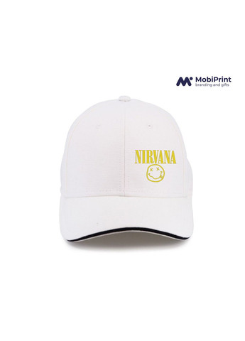 Кепка Sandwich Нирвана (Нірвана) Білий (9278-1964-WT) MobiPrint (292866175)