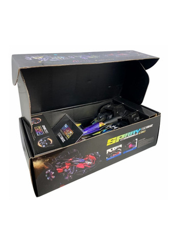 Машинка керування рукою рукавичка радіокерована трюкова голографік пар з труби всюдихід світло звук No Brand (364316055)