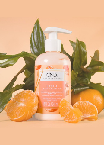 Лосьйон для рук і тіла Scentsations Мандарин і лемонграс 245 мл CND (346262870)