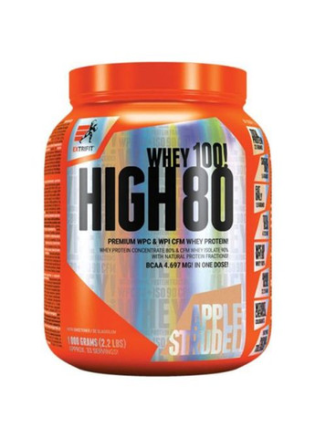 High Whey 80 1000 g /33 servings/ Apple Strudel Extrifit (292285354)