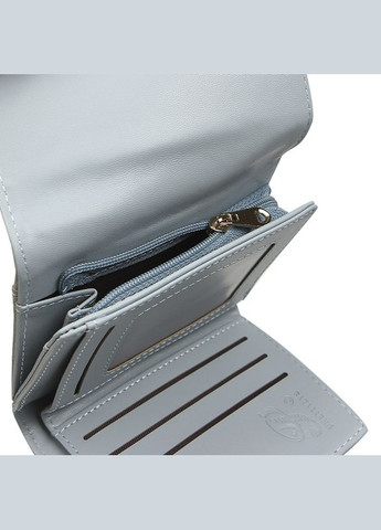 Кошелек женский 987 Blue клатч с пряжкой маленький 4 шт. Prettyzys (352012517)