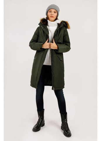 Зелений зимній Пуховик Finn Flare