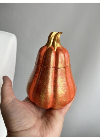 Большая ароматическая свеча в форме тыквы, 110 г – осенний аромат тыквенного пирога. Hand Made (363558840)