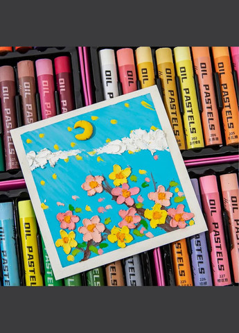 Олійна пастель, 36 кольорів, м'яка художня пастель для живопису, малюнків No Brand (369802996)