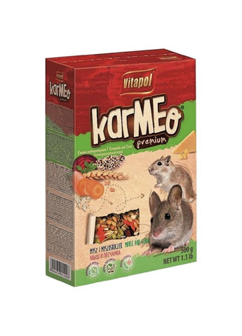 Karmeo Premium Корм для мишей і піщанок 500 г (5904479014009) Vitapol (276973589)