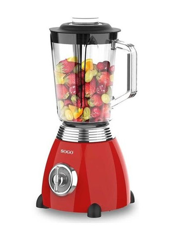 Блендер стаціонарний SS-5560 500 Вт червоний Sogo (364758529)
