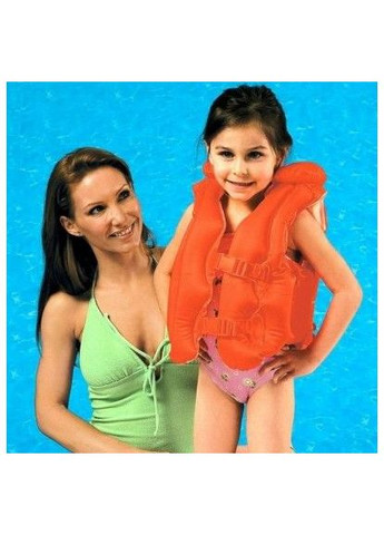 Дитячий надувний жилет для плавання Intex для навчання плавання та безпеки дітей ProDobro (367091091)