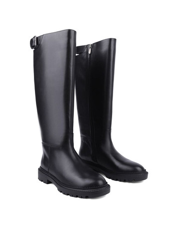 Жіночі Чоботи 8036-1629-1 Чорний Шкіра Attizzare (304203864)