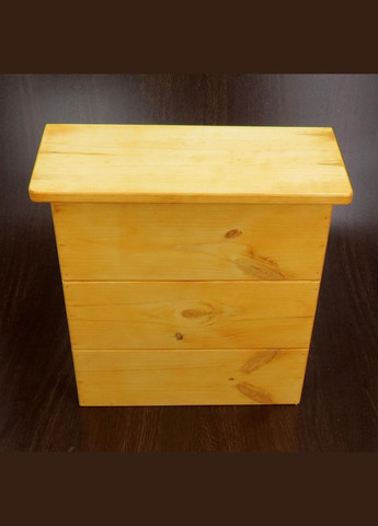 Почтовый ящик из дерева Амур карри (ПЧТ-000703) No Brand (328960745)