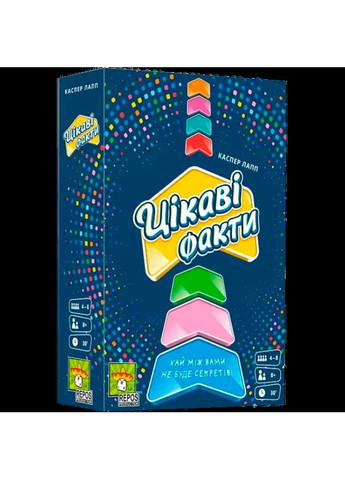 Настільна гра Цікаві Факти (Fun Facts) (укр) ( ) Lord of Boards LOB2323UA (370762564)