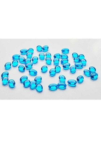 Цветные камешки декор аквариума (Ресан) MagicBeans Crystal Blue голубые 17×13×7 мм, 45 г MB50B 310638 Resun (278308559)