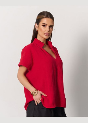 Червона блузи ISSA PLUS 15161