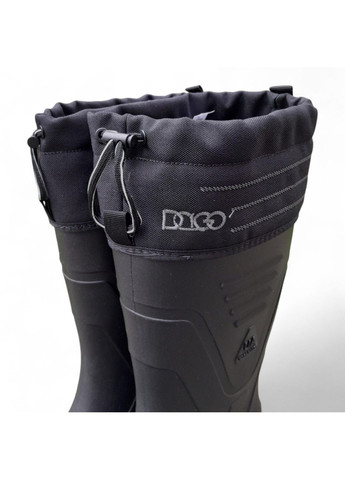 Чоловічі гумові чоботи з манжетом темно-зеленого кольору розмір 43 (28 см) Dago (365873906)