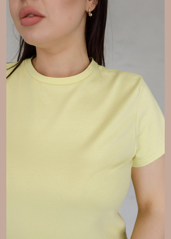 Женская практичная удлиненная базовая футболка No Brand - (317300523)