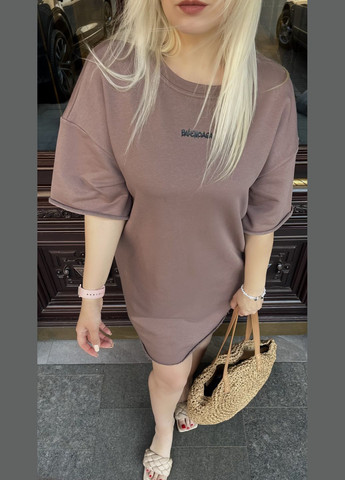 Коричнева сукня No Brand