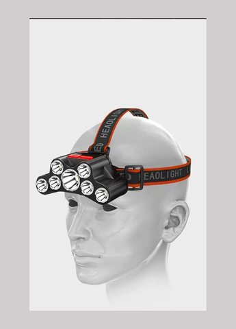 Налобный фонарь перезаряжаемый 7 LED F-T26 MJX (297707792)