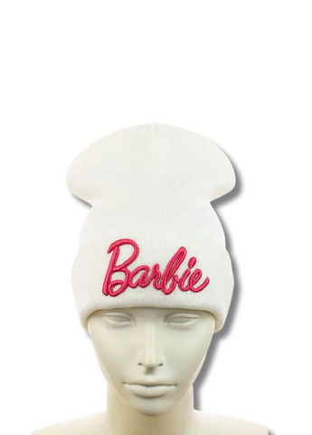Детский демисезонный комплект шапка + снуд Барби / Barbie No Brand Дитячій комплект (361660376)