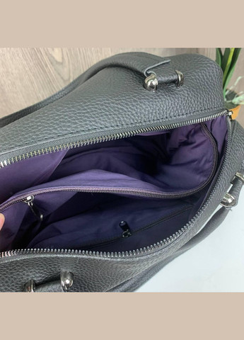 Большая женская сумка, городская сумка для девушек через плечо Черный No Brand (298997034)