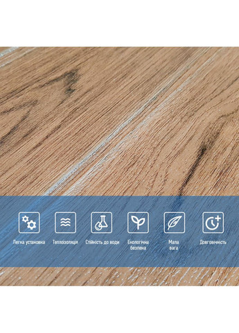 Самоклеющаяся 3D панель под светлый дуб 2800x700x3мм SW-00001770 Sticker Wall (362115314)