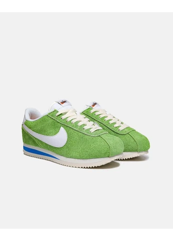 Сірі кросівки чоловічі nike cortez vintage green найк кортез демісезон No Brand
