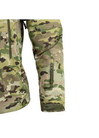 Комбинированная демисезонная куртка shark skin softshell multicam Vik-Tailor