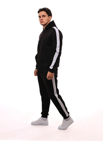 Чорний спортивний костюм чоловічий No Brand