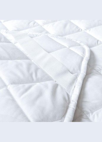 Наматрацник захисний 200х200 см IDEIAз еластичними стрічками по кутах антиалергенний білий IDEIA (290186291)