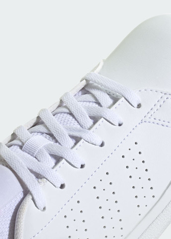 Білі всесезонні кросівки advantage base 2.0 kids adidas