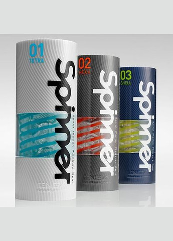 Мастурбатор Spinner Shell з пружною стимулюючою спіраллю всередині, пружна спіраль Tenga (298576623)