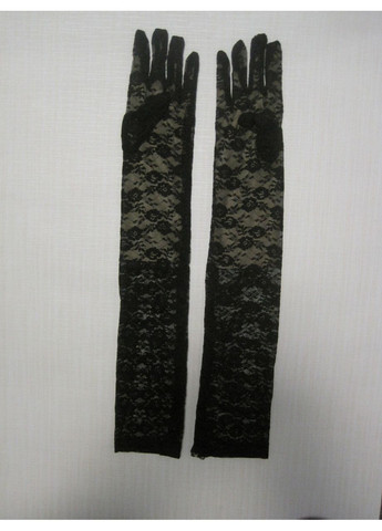 Мереживні довгі рукавички (30к026) No Brand (368895451)
